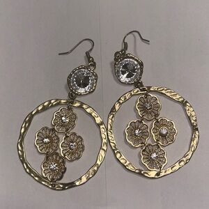 Custom gold earrings